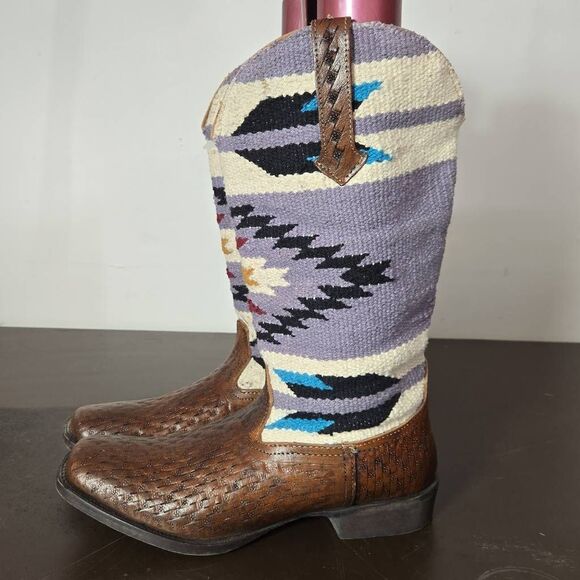 Roper becca Western Boots Aztec Tribal 8.5 - Picture 3 of 8